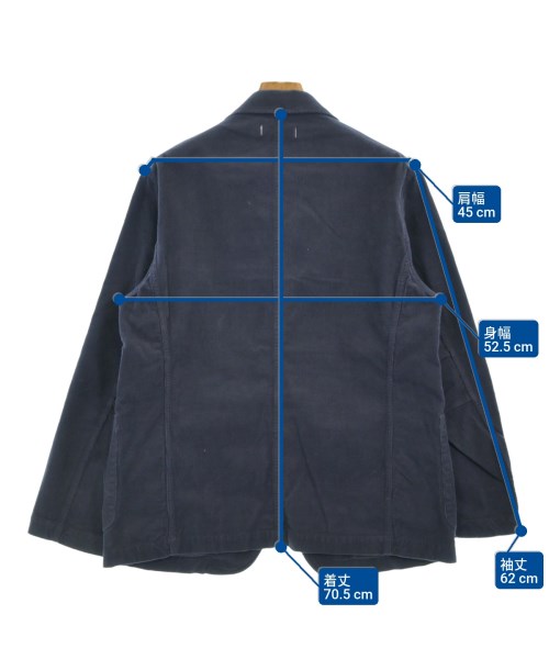 nonnative（ノンネイティブ）テーラードジャケット 紺 サイズ:-(L位) メンズ/2200637940023