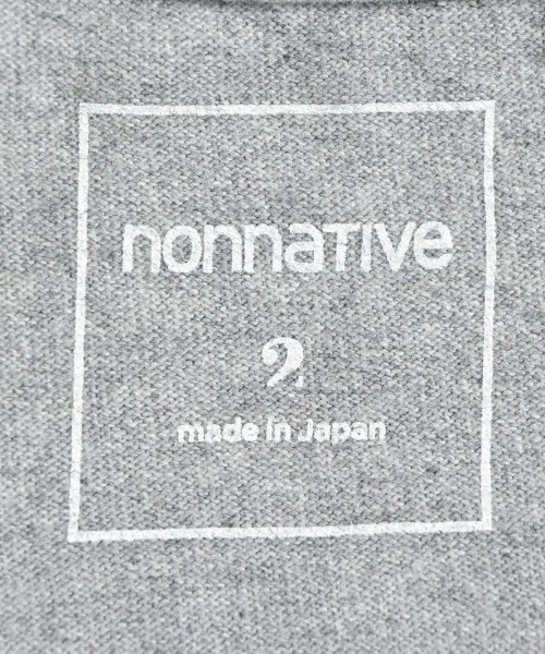 nonnative（ノンネイティブ）Tシャツ・カットソー グレー サイズ:2(L位) メンズ/2200638465044