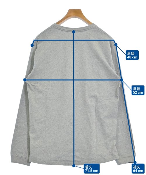 nonnative（ノンネイティブ）Tシャツ・カットソー グレー サイズ:2(L位) メンズ/2200638465044