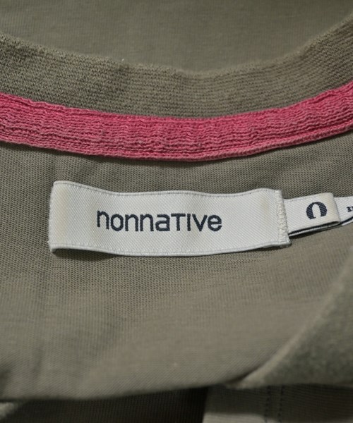 nonnative（ノンネイティブ）Tシャツ・カットソー カーキ サイズ:0(S位) メンズ/2200641138010