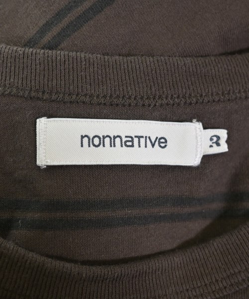 nonnative（ノンネイティブ）Tシャツ・カットソー 茶 サイズ:3(XL位) メンズ/2200625452040