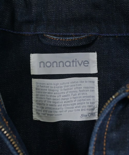 nonnative（ノンネイティブ）デニムジャケット 青 サイズ:ONE メンズ/2200641570070