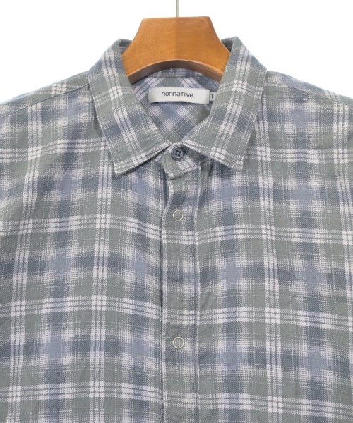nonnative（ノンネイティブ）カジュアルシャツ グレー サイズ:1(M位) メンズ/2200630083017