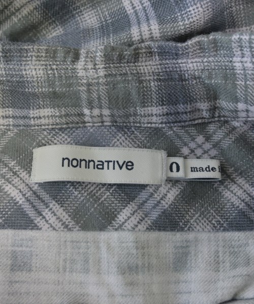 nonnative（ノンネイティブ）カジュアルシャツ グレー サイズ:0(S位) メンズ/2200630083024