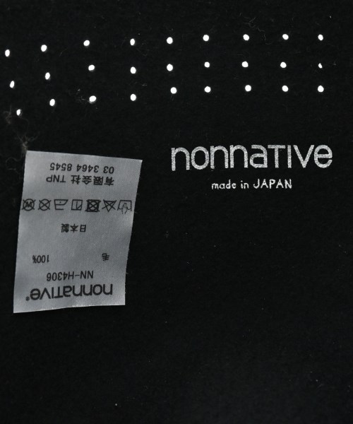 nonnative（ノンネイティブ）ハット 黒 サイズ:- メンズ/2200641802010