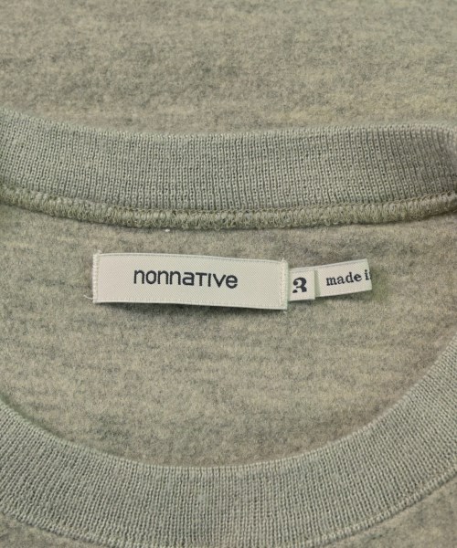 nonnative（ノンネイティブ）スウェット グレー サイズ:3(XL位) メンズ/2200623995013