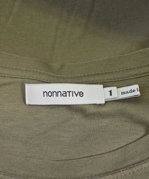 nonnative（ノンネイティブ）Tシャツ・カットソー カーキ サイズ:1(M位) メンズ/2200530953038