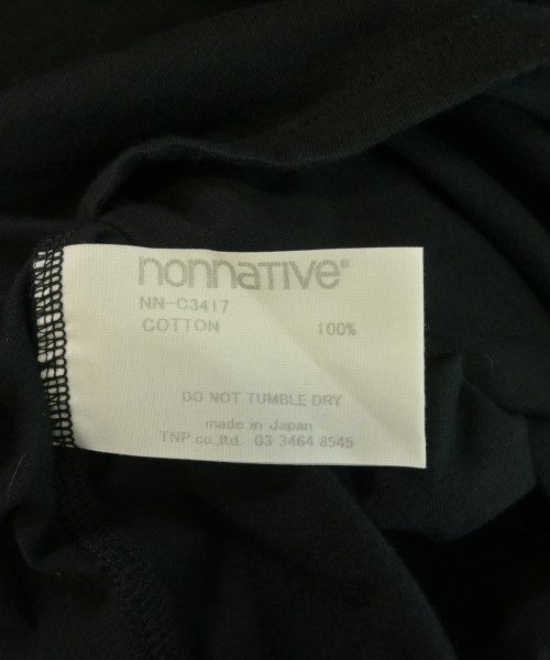 nonnative（ノンネイティブ）Tシャツ・カットソー 黒 サイズ:0(S位) メンズ/2200542680076