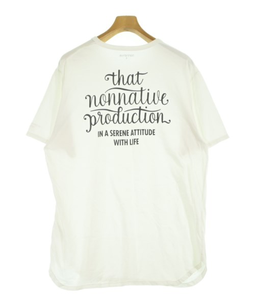nonnative（ノンネイティブ）Tシャツ・カットソー 白 サイズ:3(XL位) メンズ/2200593198193