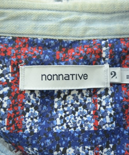 nonnative（ノンネイティブ）カジュアルシャツ 青 サイズ:2(L位) メンズ/2200593198360