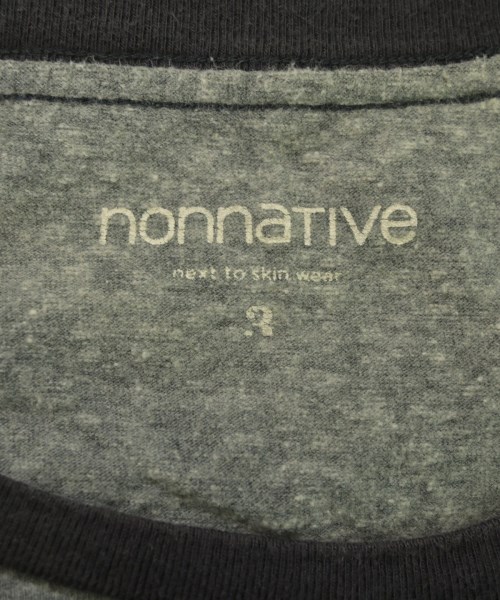 nonnative（ノンネイティブ）Tシャツ・カットソー グレー サイズ:3(XL位) メンズ/2200593198445