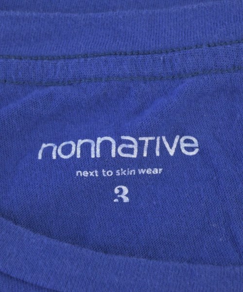nonnative（ノンネイティブ）Tシャツ・カットソー 青 サイズ:3(XL位) メンズ/2200593198490