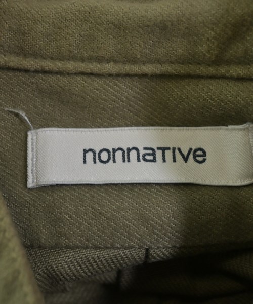 nonnative（ノンネイティブ）カジュアルシャツ カーキ サイズ:1(M位) メンズ/2200543489098