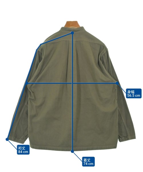 nonnative（ノンネイティブ）カジュアルシャツ カーキ サイズ:1(M位) メンズ/2200543489098