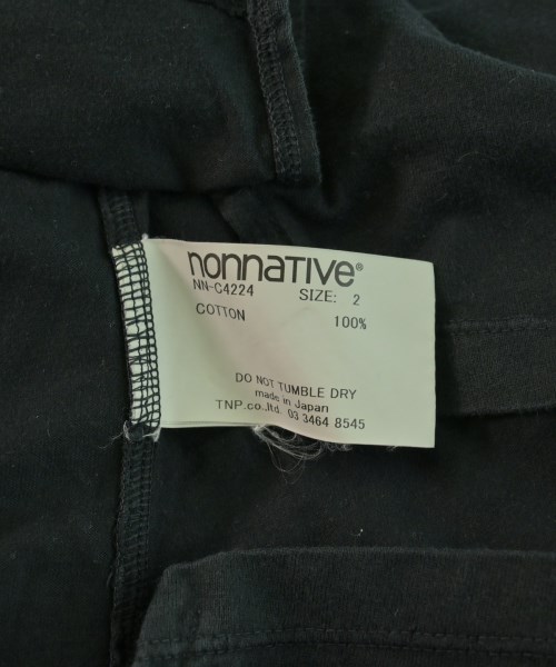 nonnative（ノンネイティブ）Tシャツ・カットソー 黒 サイズ:2(L位) メンズ/2200613977012