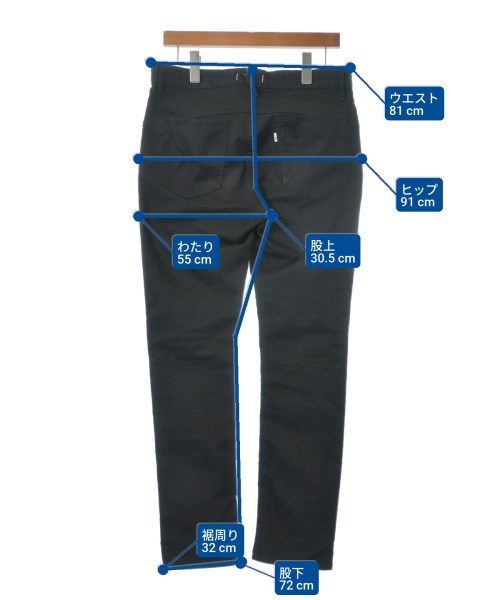 nonnative（ノンネイティブ）チノパン 黒 サイズ:1(M位) メンズ/2200613977050