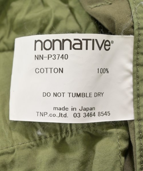 nonnative（ノンネイティブ）カーゴパンツ カーキ サイズ:3(XL位) メンズ/2200624412021