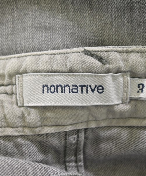 nonnative（ノンネイティブ）デニムパンツ グレー サイズ:3(L位) メンズ/2200624412045
