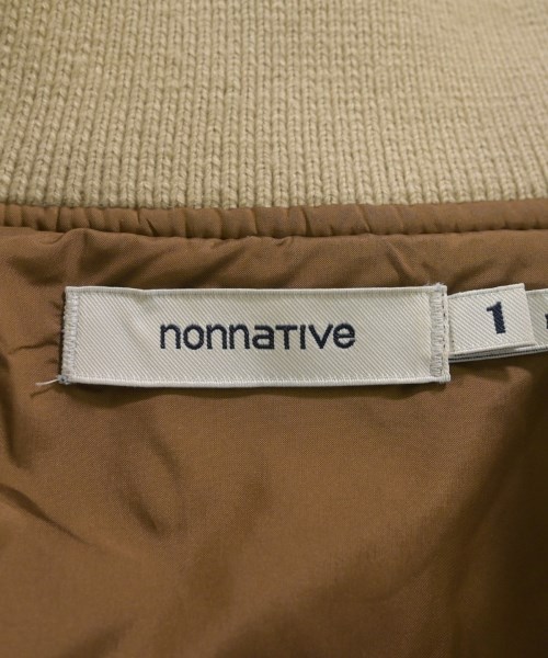 nonnative（ノンネイティブ）ミリタリーブルゾン ベージュ サイズ:1(M位) メンズ/2200624463030