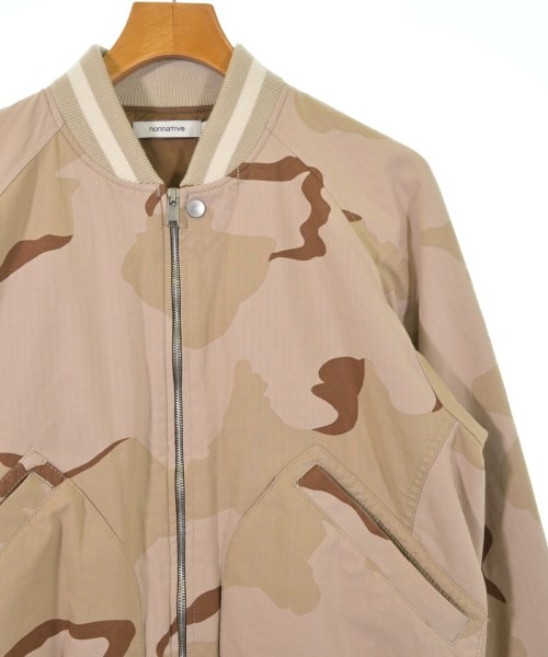 nonnative（ノンネイティブ）ミリタリーブルゾン ベージュ サイズ:1(M位) メンズ/2200624463030