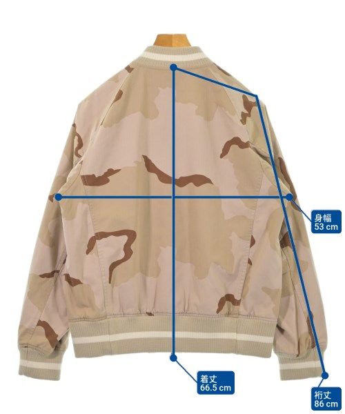 nonnative（ノンネイティブ）ミリタリーブルゾン ベージュ サイズ:1(M位) メンズ/2200624463030