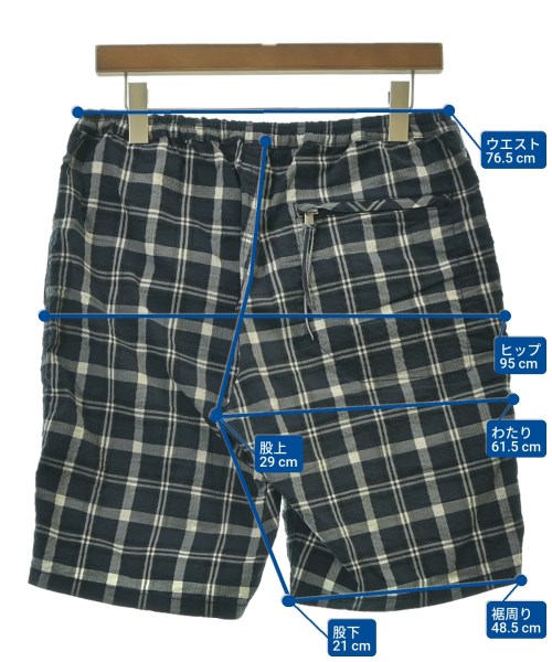 nonnative（ノンネイティブ）ショートパンツ 紺 サイズ:1(M位) メンズ/2200620374064