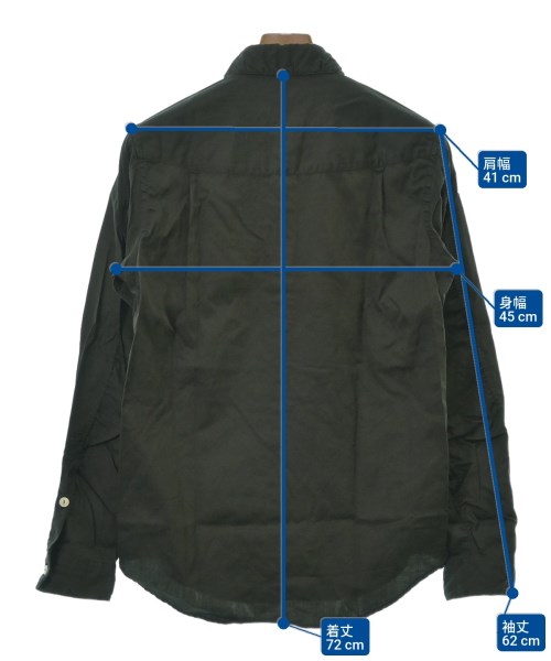 nonnative（ノンネイティブ）カジュアルシャツ グレー サイズ:0(S位) メンズ/2200625280117