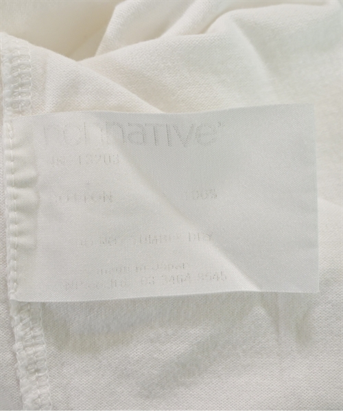 nonnative（ノンネイティブ）Tシャツ・カットソー 白 サイズ:1(M位) メンズ/2200626132064