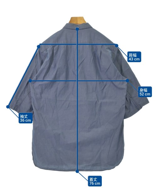 nonnative（ノンネイティブ）カジュアルシャツ 青 サイズ:2(L位) メンズ/2200609175071