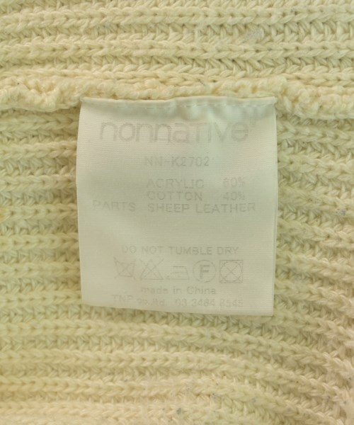 nonnative（ノンネイティブ）ニット・セーター 白 サイズ:1(M位) メンズ/2200618354054