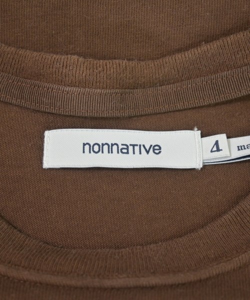 nonnative（ノンネイティブ）Tシャツ・カットソー 茶 サイズ:4(XXL位) メンズ/2200632110063