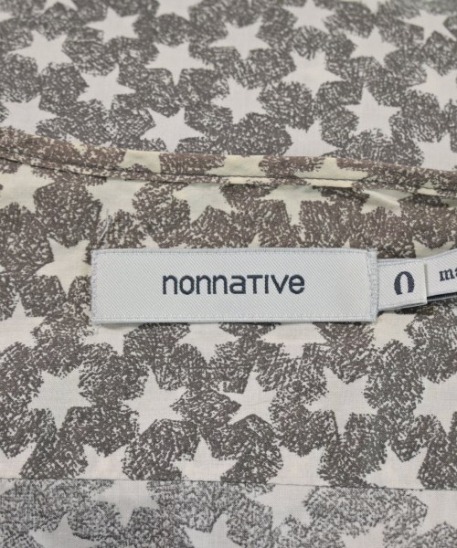 nonnative（ノンネイティブ）カジュアルシャツ 茶 サイズ:0(S位) メンズ/2200632775095