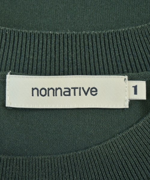 nonnative（ノンネイティブ）ニット・セーター 緑 サイズ:1(M位) メンズ/2200609028100