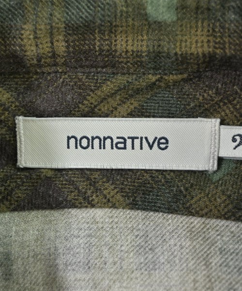 nonnative（ノンネイティブ）カジュアルシャツ 緑 サイズ:2(L位) メンズ/2200607389029