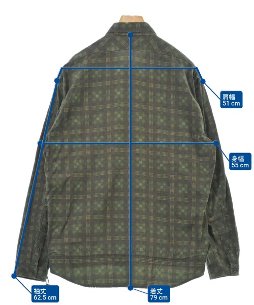 nonnative（ノンネイティブ）カジュアルシャツ 緑 サイズ:2(L位) メンズ/2200607389029