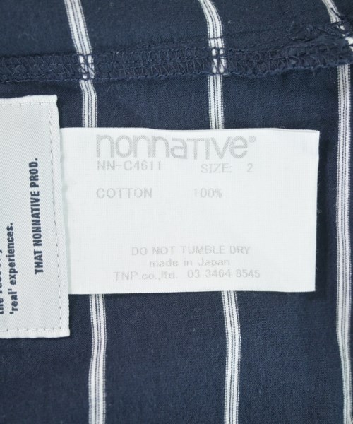 nonnative（ノンネイティブ）Tシャツ・カットソー 紺 サイズ:2(L位) メンズ/2200583738095