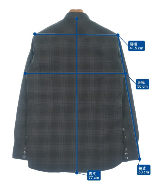 nonnative（ノンネイティブ）カジュアルシャツ 黒 サイズ:1(M位) メンズ/2200607649482