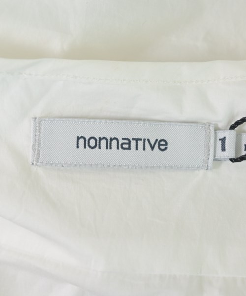 nonnative（ノンネイティブ）カジュアルシャツ 白 サイズ:1(M位) メンズ/2200607649581