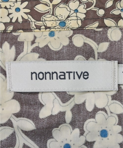 nonnative（ノンネイティブ）カジュアルシャツ 茶 サイズ:1(M位) メンズ/2200611284112