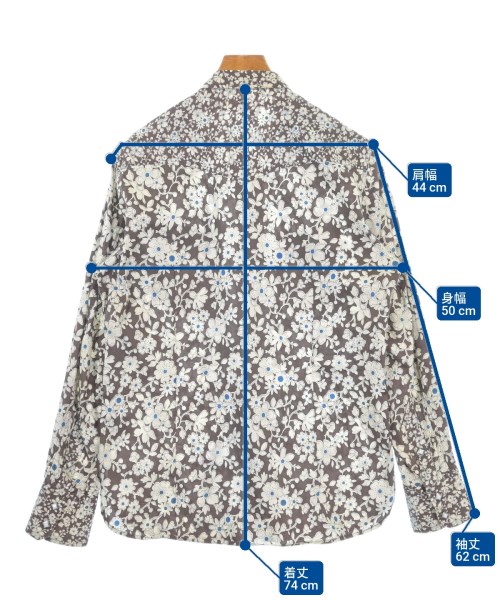 nonnative（ノンネイティブ）カジュアルシャツ 茶 サイズ:1(M位) メンズ/2200611284112