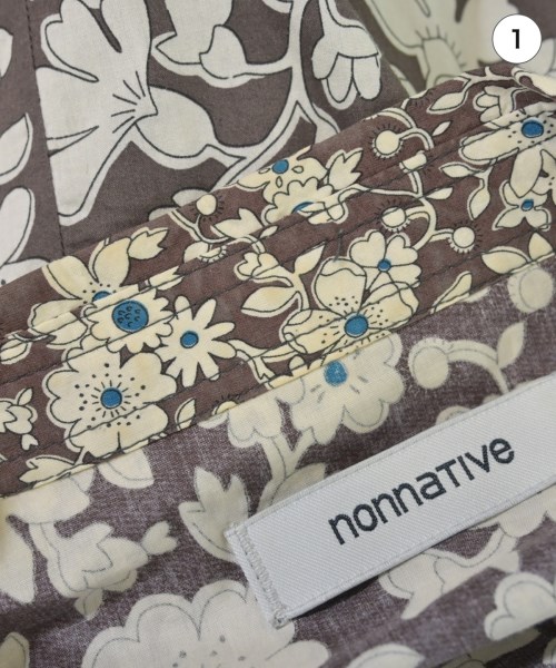 nonnative（ノンネイティブ）カジュアルシャツ 茶 サイズ:1(M位) メンズ/2200611284112