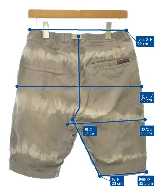 nonnative（ノンネイティブ）ショートパンツ 茶 サイズ:0(S位) メンズ/2200606114592