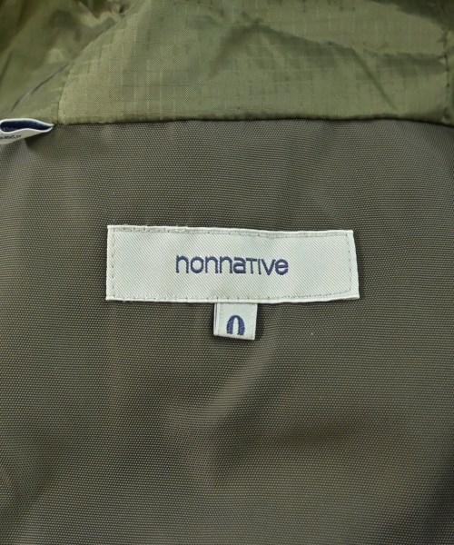 nonnative（ノンネイティブ）ダウンジャケット/ダウンベスト カーキ サイズ:0(S位) メンズ/2200611934031