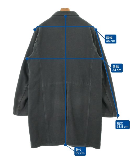 nonnative（ノンネイティブ）ステンカラーコート 黒 サイズ:1(M位) メンズ/2200611129284