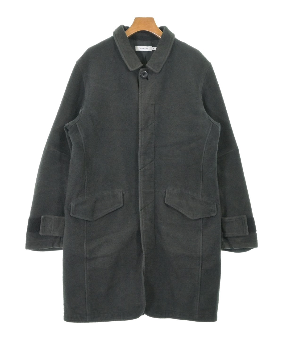 nonnative（ノンネイティブ）ステンカラーコート 黒 サイズ:1(M