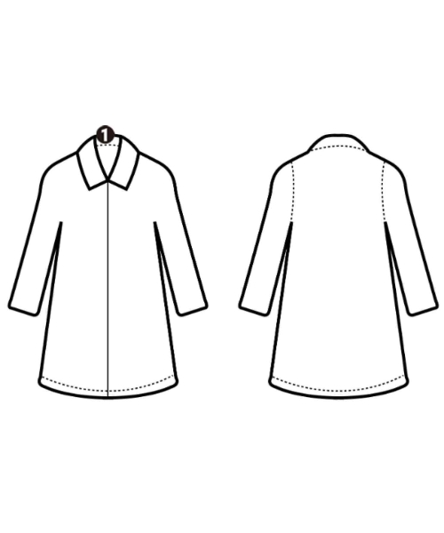 nonnative（ノンネイティブ）ステンカラーコート 黒 サイズ:2(L位) メンズ/2200611129291