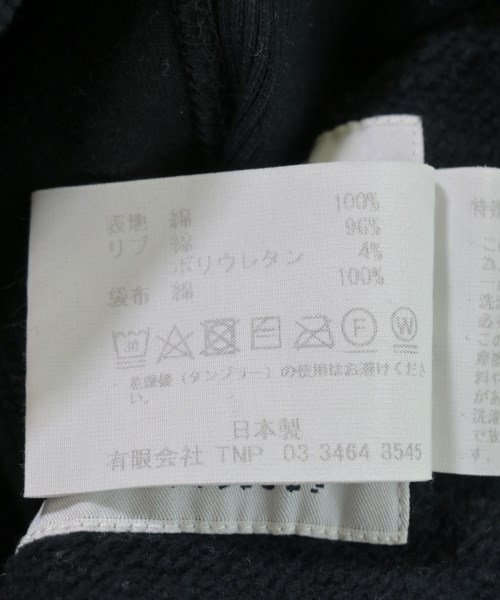nonnative（ノンネイティブ）スウェット 黒 サイズ:1(M位) メンズ/2200612638020