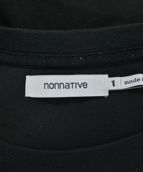 nonnative（ノンネイティブ）Tシャツ・カットソー 黒 サイズ:1(M位) メンズ/2200612638037