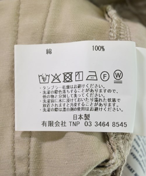 nonnative（ノンネイティブ）チノパン ベージュ サイズ:1(M位) メンズ/2200612638112
