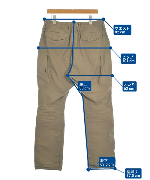 nonnative（ノンネイティブ）カーゴパンツ ベージュ サイズ:2(L位) メンズ/2200608309033